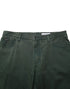 Dolce & Gabbana Dark Green Cotton Stretch Loose Denim Jeans